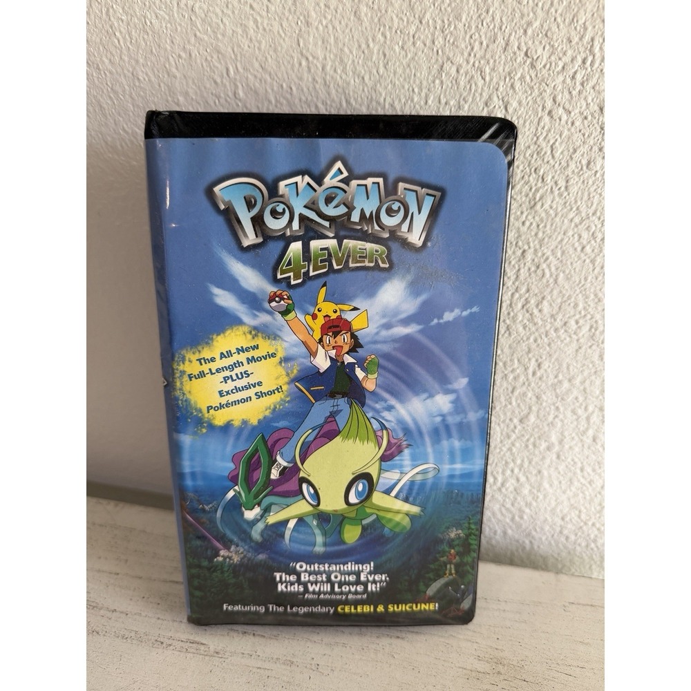 Vintage Pokemon 4Ever  VHS 2003‎ Pikachu